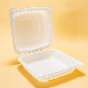 白色翻盖餐盒 MMB-81