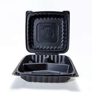 Black Disposable Lunch Box MB-81S