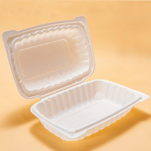 White Disposable Lunch Box MMB-91